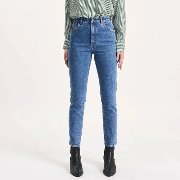 NWT Rolla'S Dusters - New York Blue  haven Jeans size 24 - Picture 1 of 9